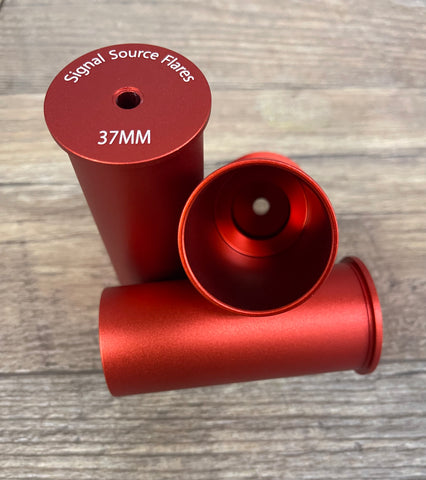 Red 37mm Limited edition Casing 3.5" w/ Milled Bushing